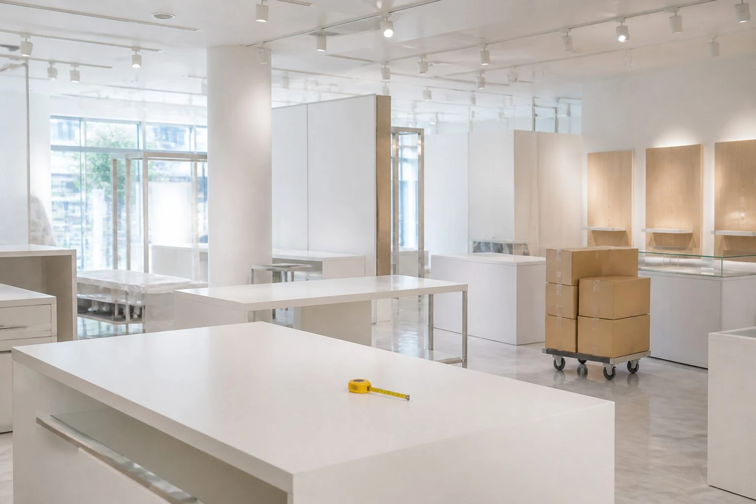 展示会ブース施工のイメージ